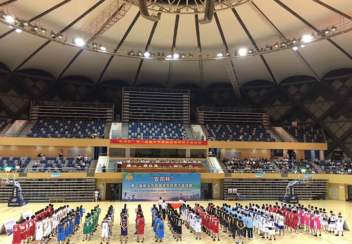 公司参加第一届市直国资系统篮球赛