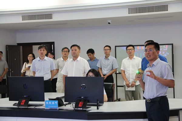 省应急管理厅副厅长吴晓荣一行赴公司督查指导抗旱保供水工作