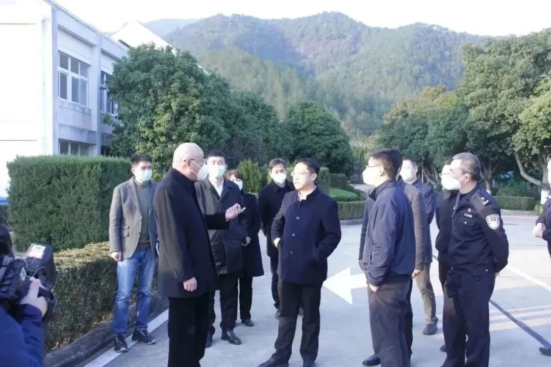 市委副书记张赟一行赴公司调研检查春节期间平安建设工作