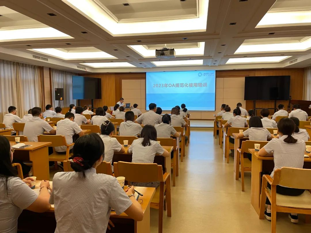 灵活办公 稳步提升——公司开展2023年OA办公系统规范化使用培训